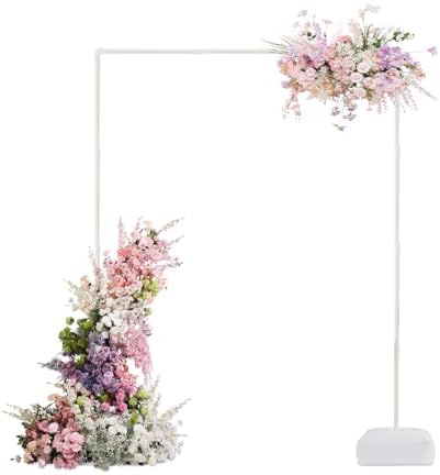 Square Arch Stand Detachable Lightweight Balloon Arch Kit - Image 2