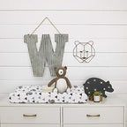 NoJo - Metallic Copper Wire Shaped Bear Head Wall Art, Nursery Wall Art, Kid Room Décor, Playroom Art, 10 inch x 10 inch - Image 3