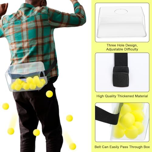 Vinsot 3 Sets Baby Shower Games Twerking Shaking Balls with Belts,Yellow - Image 4