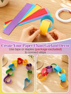 MEWTOGO Paper Chain Garland Kit for Birthday Party Decorations - Image 4