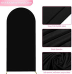 Wokceer 6FT Arch Backdrop Stand and Cover Set,Arch Stand with Black Cover - Image 4