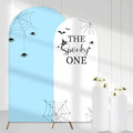 Serencatcher Halloween Spooky One Birthday Arch Covers Blue 7.2FT 6FT 2Pcs by Serencatcher