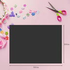 Black Tissue Paper (500 Sheets) for Gift Wrapping, 20 X 30 Inch Packaging Wrapping Tissue Paper Bulk for Floral, Birthday, Christmas, Halloween, DIY Crafts - Image 3