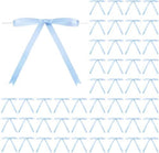 200pcs Bowknot Cake Toppers Satin Ribbon Bow Picks by Unknown