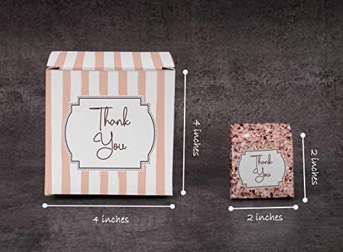 Paper Box - Mini Favor Box For Baby Shower 4x4x4 Inches Paper Gift Boxes, Candy Paper Box For Party Favors, Baby Shower Confetti,Boy/Girl Theme- Pack Of 20 - Image 3
