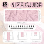 Showgeous 16 Pack Pink Cheesecloth Table Runner 17 x 108 Inch - Image 2