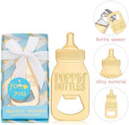18 Pack Bottle Opener for Newborn Baby Shower Favors, Baby Shower Party Return Gifts for Guest, Poppin Bottles Openers with Exquisite Gifts Box Used for Baby Party Souvenirs (Blue-Baby Bottle) - Image 4