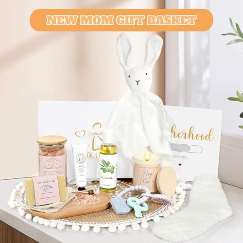 New Mom Gifts, 11PCS New Mom Care Package After Baby, Baby Shower Gifts for Mommy To Be, Gift For Expecting Mother, Pregnancy Gift Basket Essentials, First Time Mothers Day Birthday Gift for Women - Image 2