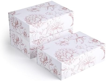 Sorarto Luxury Keepsake Gift Box 3-Pack 13.5" x 9" x 4.3" by Sorarto