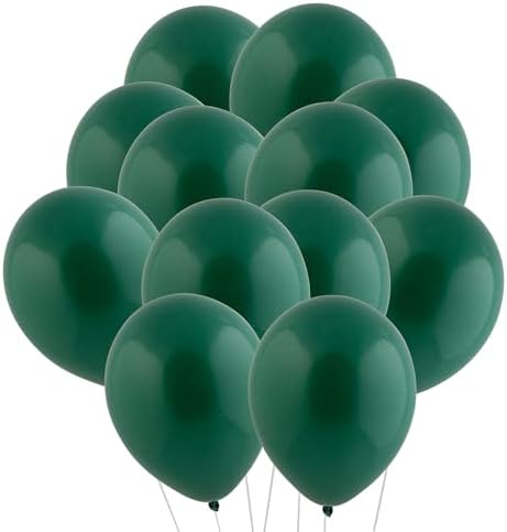 Bulk 100 Pc. Tuftex Matte Evergreen 11" Natural Latex Balloons by FunExpress