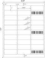 [500 Sheets 15000 Labels] BESTIKER Address Labels 1” x 2-5/8” Shipping Mailing Labels 30 per Page Printable FBA Barcode Label, Laser & Inkjet Printer Labels 30up White - Image 2