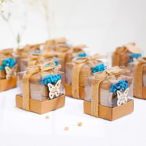 20 Pcs Personalized Tealight Candle Holders, Personalized Party Favors in Bulk, Baby Shower, Birthday Party, Quinceanera, Return Gifts, Thank You Cards - Image 2