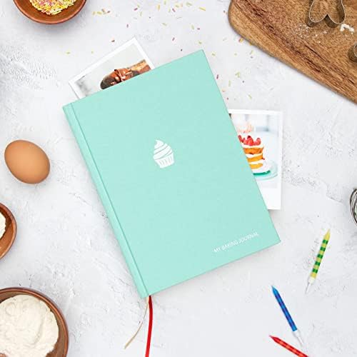 Suck UK Baking Journal - Hardcover Blank Recipe Notebook - Create Your Own Cookbook & Food Diary - Ideal Baking Gift for Moms, Dads, Recipe Collectors & Star Bakers to Preserve Personal Family Treats - Image 4