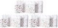 Loveinside Medium Size Gift Bags, Colorful Flower Pattern Gift Bag with Tissue Paper for Shopping, Parties, Wedding, Baby Shower, Craft-12 Pack, 7" X 4" X 9" by Loveinside