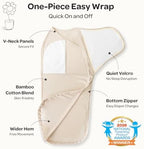 Momcozy Swaddles for Newborns, Quiet Fastener Swaddle for Infant 0-3 Months - Image 2