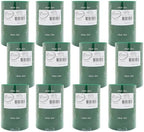 Expo International Decorative Matte Tulle, Roll/Spool of 6” X 100 Yards, Lightweight Polyester Tulle Fabric for Tutus, Costumes, and Party Decorations, Washable, Easy-to-Use, Pack of 12, Hunter Green by ExpoInternational
