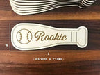 'Rookie' Monthly Baby Milestone Cards - Customizable Milestone Cards - Personalized Baby Name Option - Ideal Baby Gift - Unique Baby Milestone Signs for Photos - Image 5