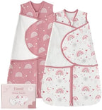 Baby Swaddle Sleep Sack 3-6 Months, Cotton Swaddles for Newborns by FIEMOL