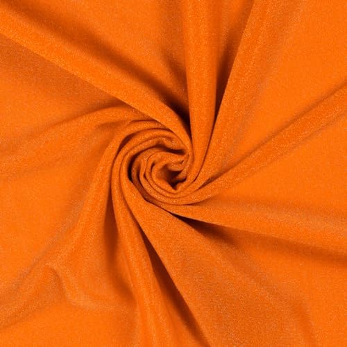 Pack of 15 Yard Chiffon Drapery Fabric, 60" Wide, Multiuse - Orange - Image 3