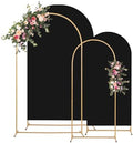 Toolterritary Metal Arch Backdrop Stand and Cover Set, 8FT, 7.2FT Party Backdrop, Easy to Assemble, Backdrop Stand for Parties, Birthday, Baby Shower by Unknown