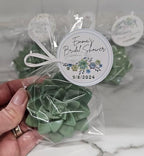 Boho Garden Personalized Succulent Soap 10 Party Favors for a Bohemian Bridal Shower, Wedding Party, Baby Shower or Birthday with Tags Baby in Bloom - Image 2