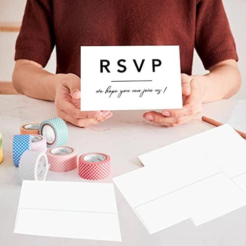 Andaz Press 56-Pack Personalized RSVP Postcards for Wedding Modern Cardstock Response Reply Cards for Bridal Shower Baby Shower Birthday Event Custom Date and Return Address 4 x 6-Inch - Image 4