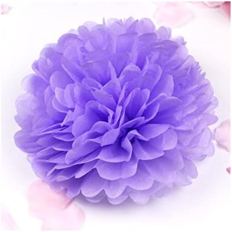 Red Chinese Lanterns Handmade Tissue Paper Pompoms Wedding Decorative Paper Flower Ball Baby Shower Birthday Party Decoration paper pom poms Red Traditional Hanging Lantern ( Color : 01 , Size : 6inch by Unknown