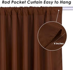 Brown Backdrop Curtains 10ftx10ft Rustic Polyester Photo Drapes - Image 5
