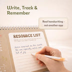 Baby’s First Year Wall Calendar 2025–2026 – All-in-One Baby First Year Calendar, Milestone & Memory Tracker with Checklists - Image 5