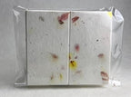 Of The Earth Handmade Paper - Wildflower Seed Paper Folding Table Card - Place/Name/Gift - 3.5" x 4" - Set of 96 (37s Pink & Safflower) - Image 4
