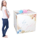 AmazingSpark 28in Giant Gender Reveal Gift Box Kit, Boho Flower by Unknown