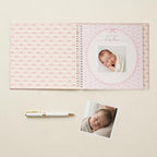 Lucy Darling Bowkissed Blush Baby Memory Book – First Year Journal, 5-Year Milestone Scrapbook & Photo Album – Keepsake for Baby Boy or Girl – Ideal Gift - Image 7