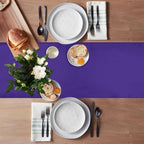 20 Pack Satin Table Runner 12 X 108 Inch Silk Table Runner for Party,Wedding, Birthday, Banquets,Decoration(Purple) - Image 2