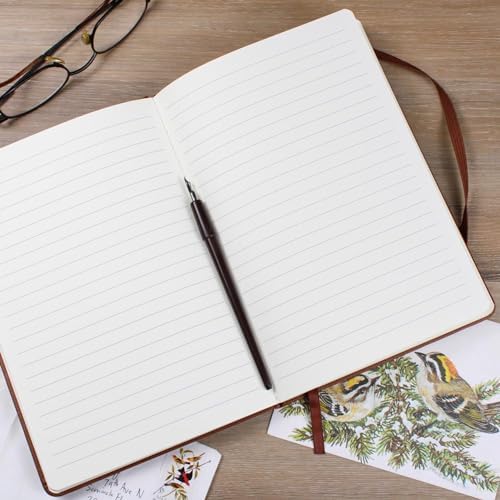 Hilis Jewelry Personalized Baby Shower Guestbook Journal, Custom Vegan Leather Notebook Advice & Wishes for Baby and Parents, Baby Girl Boy Keepsake Memory Book Gift C06 - Image 3