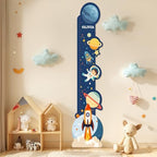 Custom Kid Measuring Wood Growth Chart for Wall with Name - Image 2
