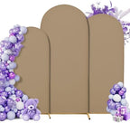 Set of 3 Wedding Arch Cover Stretchy Spandex Fabric Backdrop for Arch Stand by SUKAIKEQA