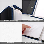 Zesthouse Photo Album Self Adhesive Pages, 60 Pages Magnetic Scrapbook Albums with Sticky Page, Photos Album Holds 8x10 & 5X7 & 4x6 & 6x8 & 3x5, Large Picture Book Ideal Gift for Family Wedding Baby - Image 6