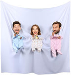 Hahafelt Feed Me Baby Baby Shower Game Gender Reveals Photo Prop,3 Group by Hahafelt