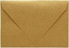 Darling Souvenir A7 Kraft Invitation Envelopes (5 1/4 x 7 1/4) Euro V-Flap 80 LBS Ideal for Weddings, Birthday, Invitations, Baby Shower,Greeting Cards -Packs & Colors Available by DarlingSouvenirMADEWITHLOVE