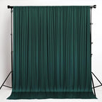20x10FT Dark Green Backdrop Curtains for Wedding Parties, Wrinkle Free Photo Backdrop Curtains for Wedding Birthday Party Baby Shower, Fabric Drape with Rod Pockets 5ft x 10ft, 4 Panels - Image 6