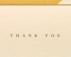 Papyrus Thank You Cards with Envelopes, Gold Border (16-Count) & Thank You Cards with Envelopes, Kraft with Flower (14-Count) - Image 4