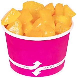 Karat [8oz - 1000 ct] Paper Ice Cream Cups & Soup Bowls for Hot/ Cold Food - Ideal for Soup, Ice Cream, Gelato, Yogurt and Snacks - Pink - Image 5