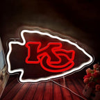 Football Rugby Sports Team Neon Sign for Men Cave Wall Decor by whungfa