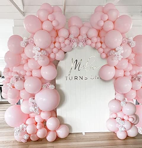 Burgundy Balloons Double Stuffed Wine Red Balloon Garland Rose Red Balloon Arch Kit Maroon Balloons Different Size For Wedding Birthday Baby Shower Valentine Wine Party Decorations - Image 5