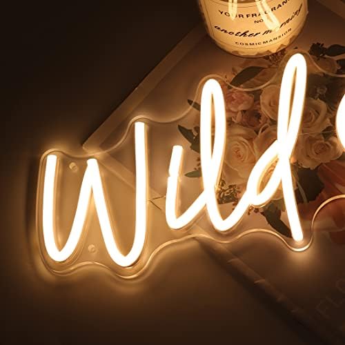 Britrio Wild One Neon Light Sign Baby Shower Girl Boy 1st Birthday Party - Image 5