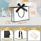 DOYIDE 50 Pcs Thank You Gift Bags with Tissue Paper & Handles, 9x7x3.1inch - Image 4