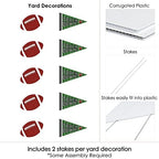 Big Dot of Happiness End Zone - Football Lawn Decorations - Outdoor Baby Shower or Birthday Party Yard Decorations - 10 Piece - Image 6