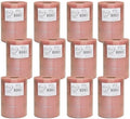 Expo International Decorative Matte Tulle, Roll/Spool of 6” X 100 Yards, Lightweight Polyester Tulle Fabric for Tutus, Costumes, and Party Decorations, Washable, Easy-to-Use, Pack of 12, Rose Gold by ExpoInternational