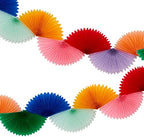Meri Meri Rainbow Honeycomb Fan Party Banner (Pack of 1) by MeriMeri