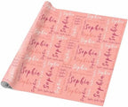AOFUN Personalized Christmas Gift Funny Birthday Wrapping Paper Cute Gifts For Best Friends Custom Wrapping Paper Picture Happy Birthday Gift Wrap 3 Rolls 58" x 23" - Image 5